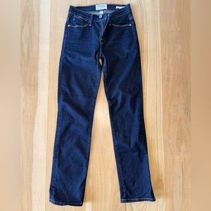 FRAME Le High Straight Blue Jeans 23